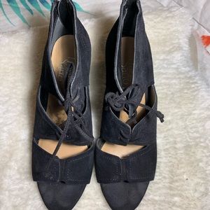 Franco Sarto black heels